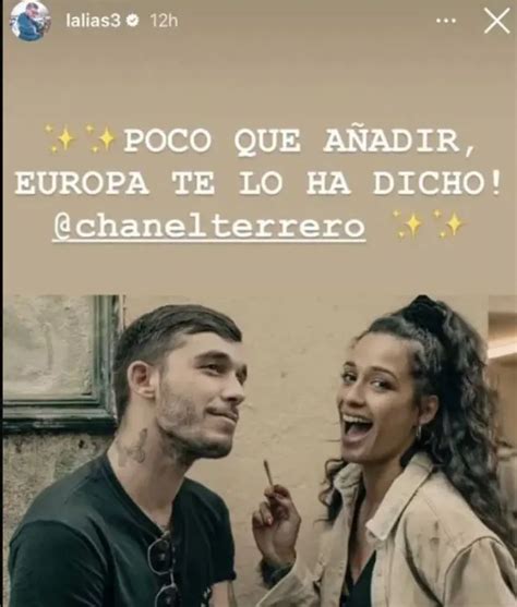 victor elias y chanel|Así es la relación actual de Chanel (Eurovisión) con su exnovio, .